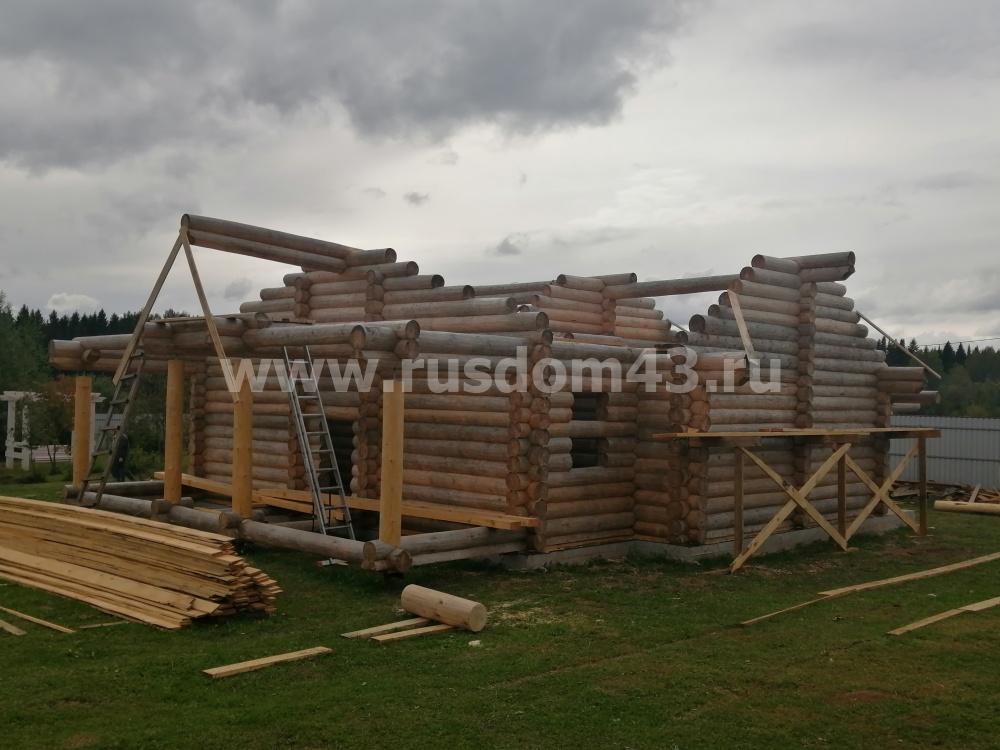 Строительство деревянного дома из сруба Головизнины Киров