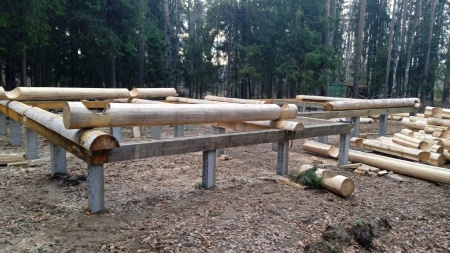 Киров Нижне-Ивкино фундамент для деревянного дома