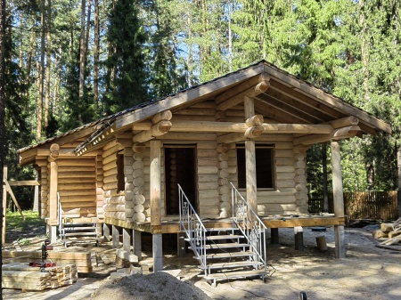 Дом деревянный из бревна Н-Ивкино Киров